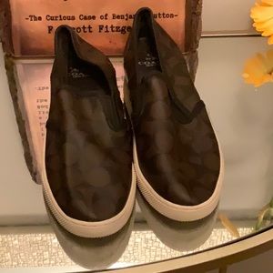 Coach slip ons